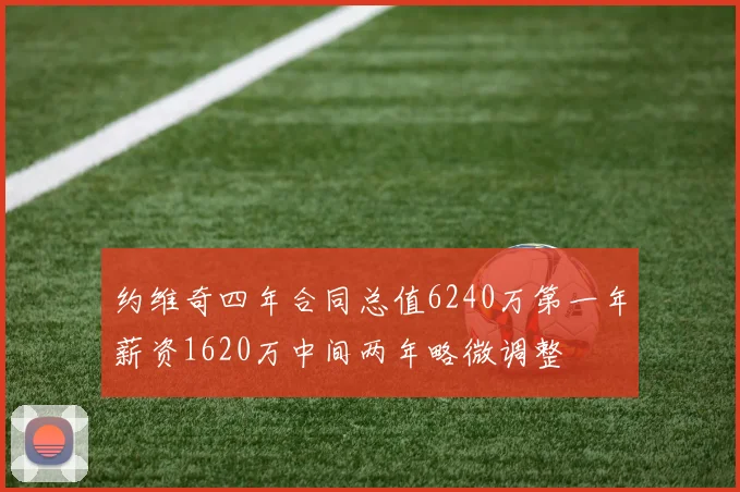 约维奇四年合同总值6240万第一年薪资1620万中间两年略微调整